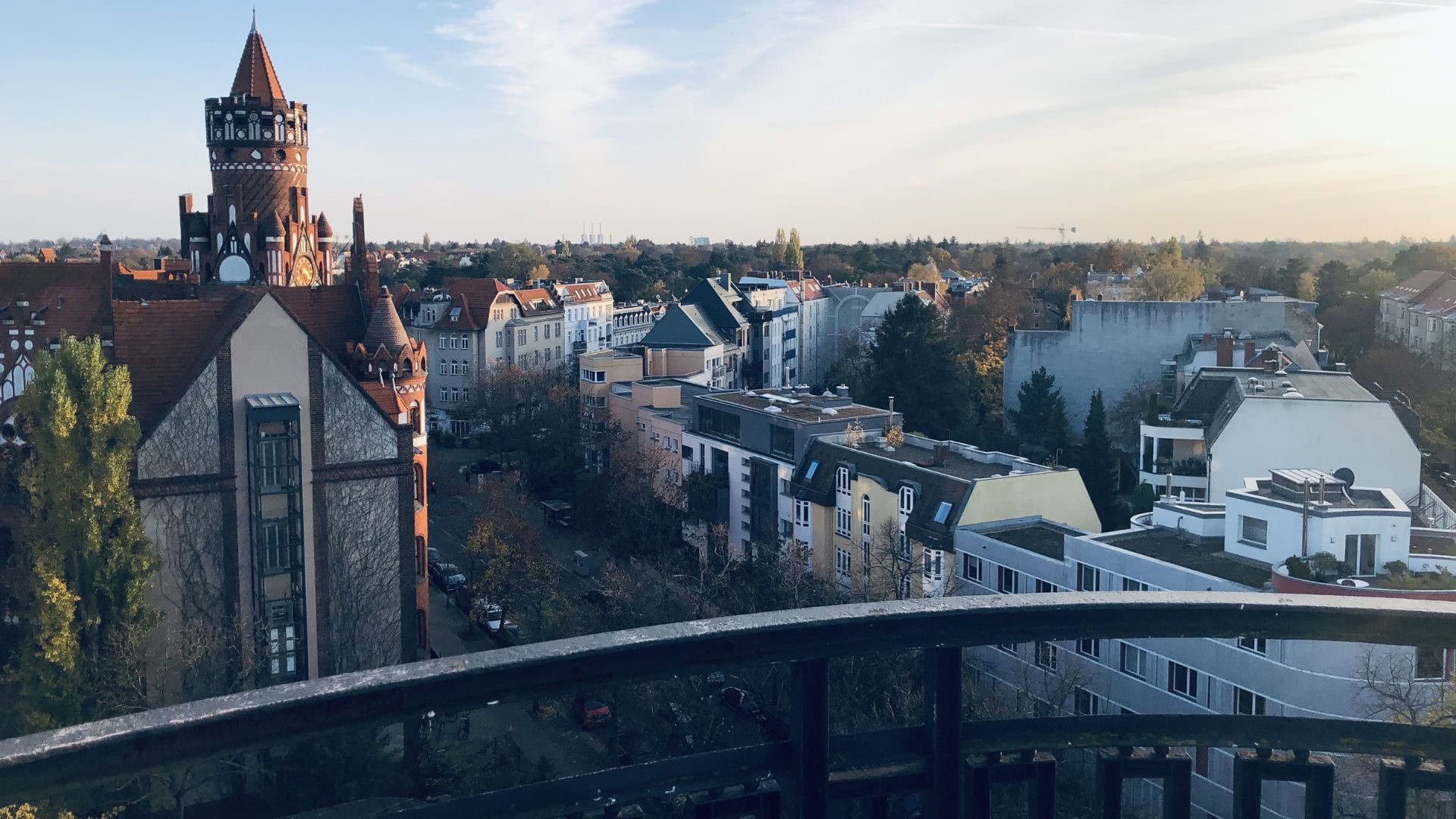 View from my old school in Berlin before the bell rings